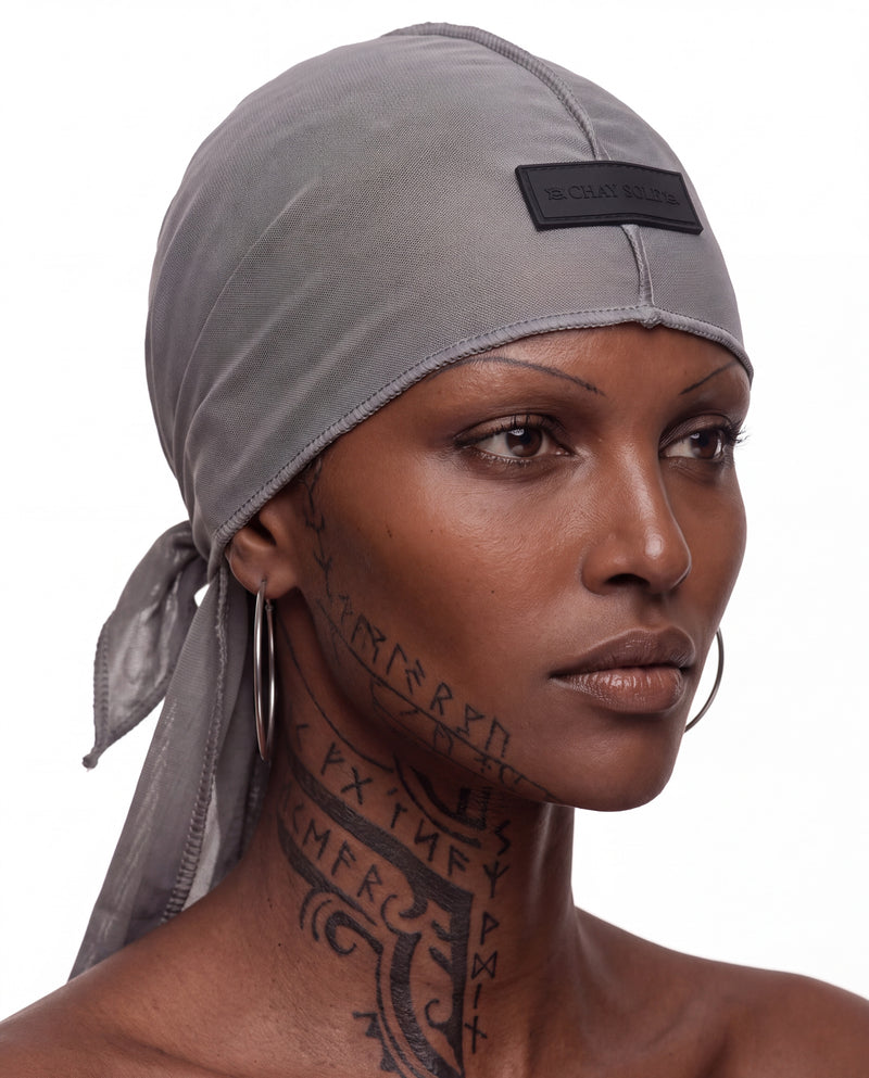 GREY BASICS DURAG