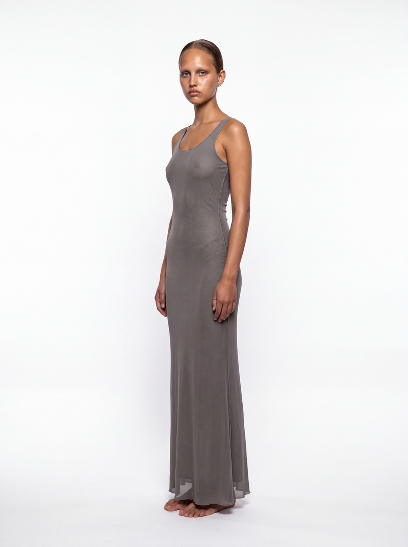 Grey Basics Dress