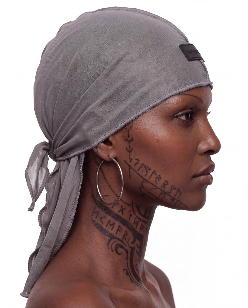 GREY BASICS DURAG