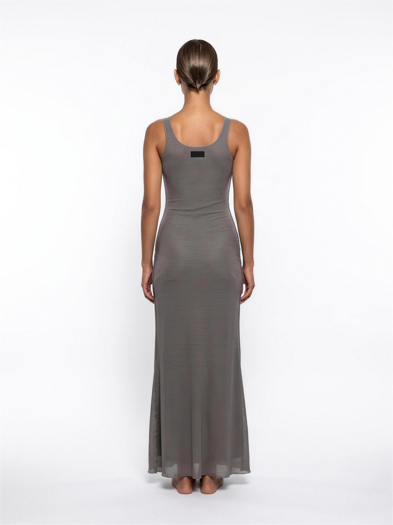 Grey Basics Dress